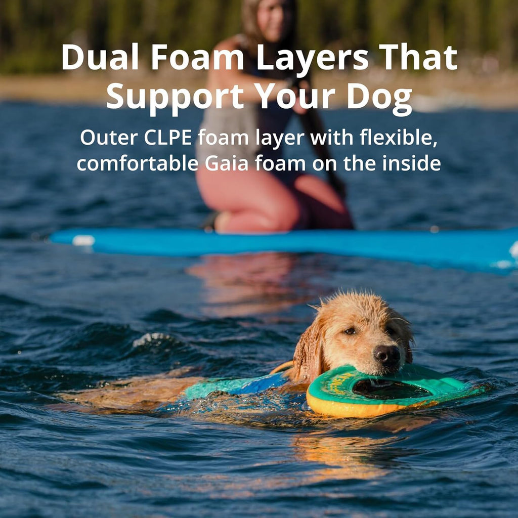 , Float Coat Dog Life Jacket, Premium Buoyancy Swim Vest with Lift Handle, Secure Fit & Reflective Trim, Adjustable Flotation for Swimming, Boating, & Outdoor Adventures, Deep Blue, X-Small