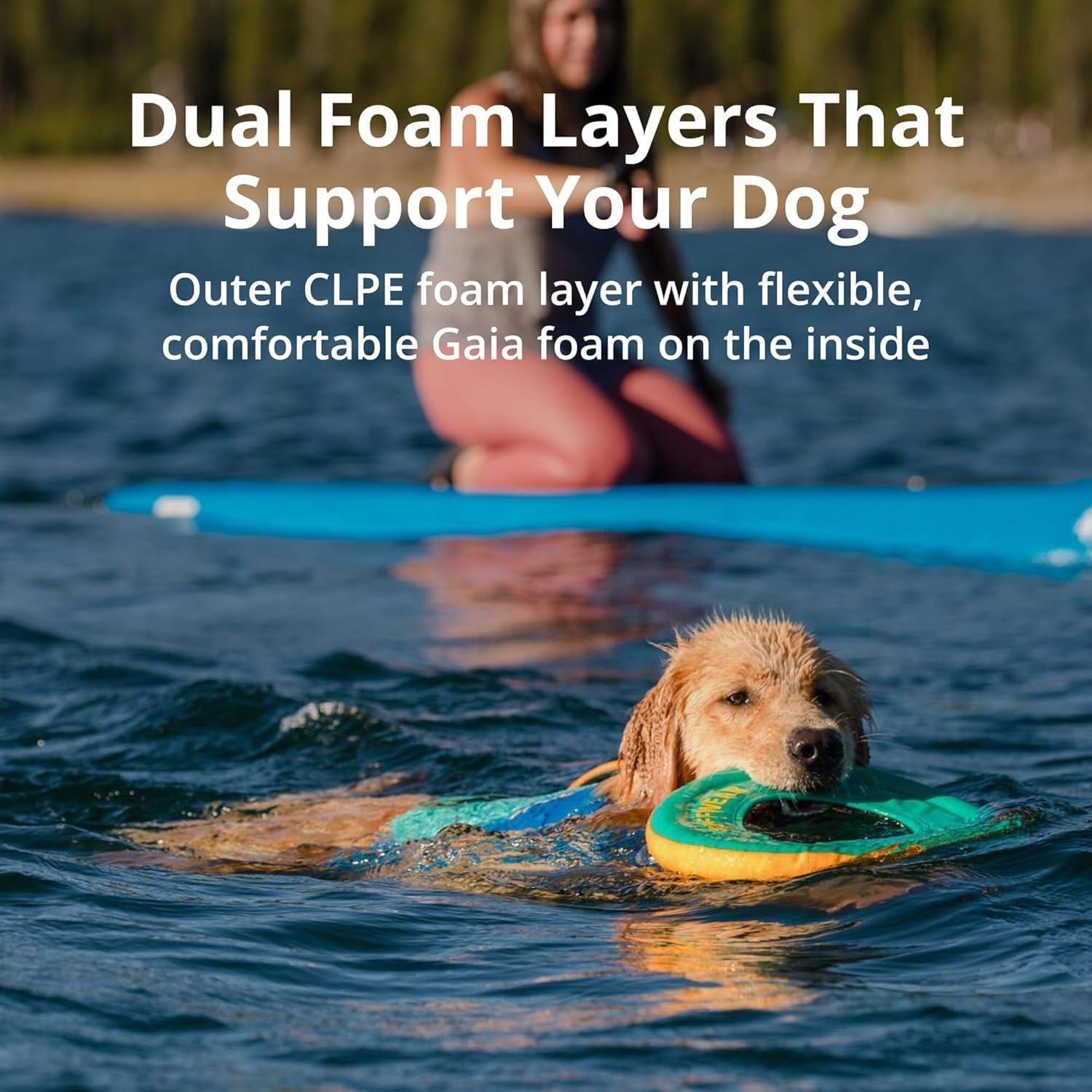 , Float Coat Dog Life Jacket, Premium Buoyancy Swim Vest with Lift Handle, Secure Fit & Reflective Trim, Adjustable Flotation for Swimming, Boating, & Outdoor Adventures, Deep Blue, X-Small